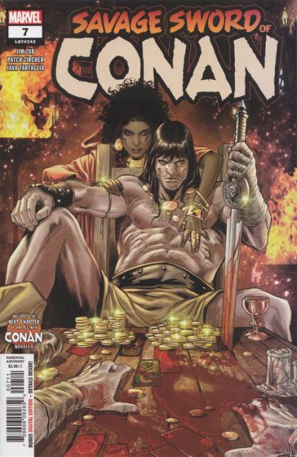 Savage Sword of Conan, Vol. 2 Conan the Gambler, Part One; The Shadow of Vengeance, Chapter VII |  Issue#7A | Year:2019 | Series:  | Pub: Marvel Comics | Regular Marco Checchetto Cover