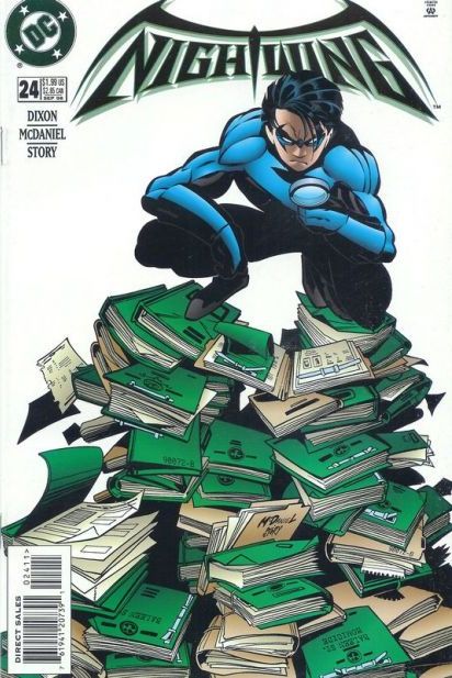 Nightwing, Vol. 2 The Forgotten Dead |  Issue#24A | Year:1998 | Series: Nightwing | Pub: DC Comics | Direct Edition