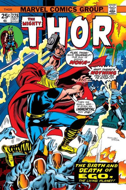 Thor, Vol. 1 Ego: Beginning and End! |  Issue#228A | Year:1974 | Series: Thor | Pub: Marvel Comics | Regular Edition