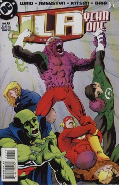 JLA: Year One Sum of Their Parts |  Issue#6 | Year:1998 | Series: JLA | Pub: DC Comics | Barry Kitson Regular Cover