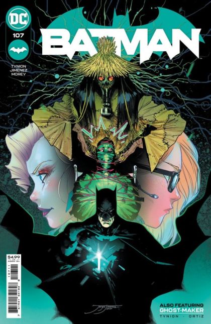 Batman, Vol. 3 The Cowardly Lot, Part 2 / Ghost Maker, Part 1 |  Issue#107A | Year:2021 | Series: Batman | Pub: DC Comics | Regular Jorge Jimenez Cover