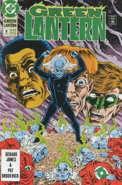 Green Lantern, Vol. 3 Bringing It Together |  Issue#8A | Year:1990 | Series: Green Lantern | Pub: DC Comics | Direct Edition