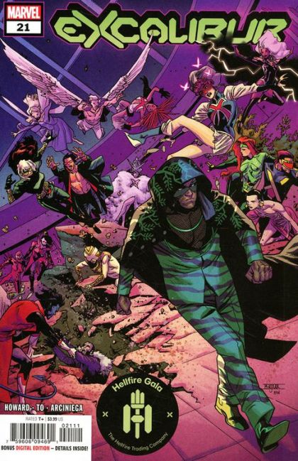 Excalibur, Vol. 4 Hellfire Gala - Don't Feel Like Dancin' |  Issue#21A | Year:2021 | Series: Excalibur | Pub: Marvel Comics | Regular Mahmud Asrar Cover