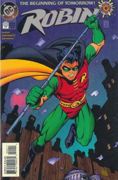 Robin, Vol. 2 Zero Hour - Brothers in Arms |  Issue#0A | Year:1994 | Series: Robin | Pub: DC Comics | Direct Edition