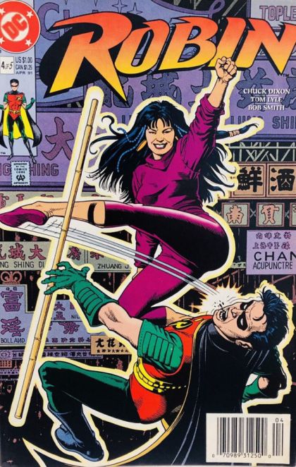 Robin, Vol. 1 Strange Company |  Issue#4B | Year:1991 | Series: Robin | Pub: DC Comics | Newsstand Edition