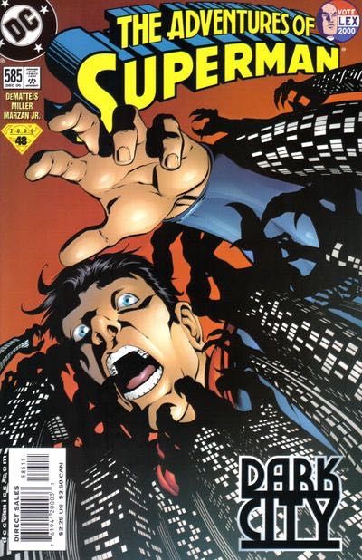 The Adventures of Superman Doubles |  Issue#585A | Year:2000 | Series: Superman | Pub: DC Comics | Direct Edition