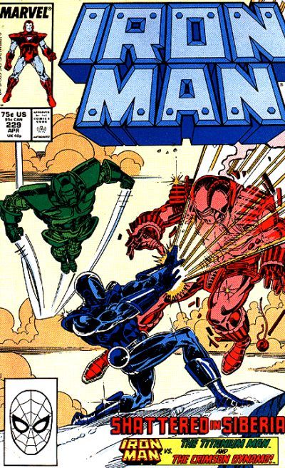 Iron Man, Vol. 1 Stark Wars, Chapter 5: Red Snow |  Issue#229A | Year:1987 | Series: Iron Man | Pub: Marvel Comics | Direct Edition