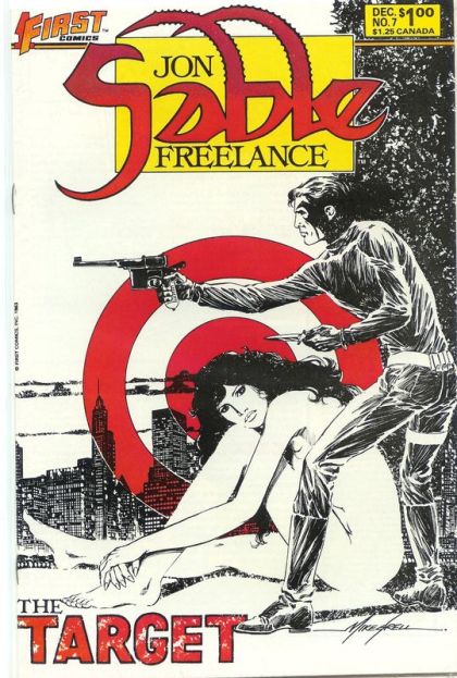 Jon Sable, Freelance The Target! |  Issue#7 | Year:1983 | Series: Jon Sable | Pub: First Comics |