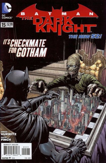 Batman: The Dark Knight, Vol. 2 Cross To Bear |  Issue#15A | Year:2013 | Series: Batman | Pub: DC Comics | David Finch Regular