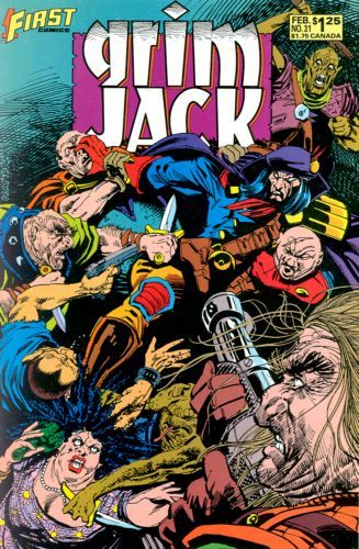 Grimjack Passions / Munden's Bar: Singles Night |  Issue#31 | Year:1987 | Series: Grimjack | Pub: First Comics |