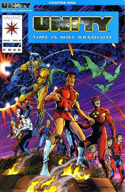 Unity Unity - Part 1: Ends Of The Earth |  Issue#0A | Year:1992 | Series:  | Pub: Valiant Entertainment | Cvr A Windsor-Smith