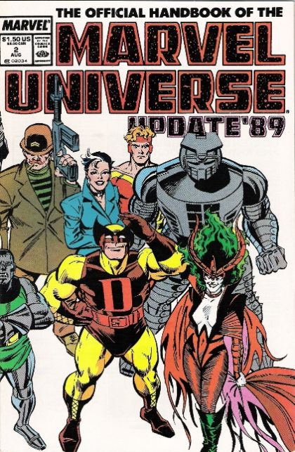 The Official Handbook of the Marvel Universe: Update '89 Champion of the Universe to Ecstasy |  Issue#2 | Year:1989 | Series: Official Handbook of the Marvel Universe | Pub: Marvel Comics |