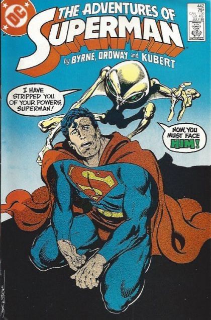 The Adventures of Superman Power Play |  Issue#442A | Year:1988 | Series: Superman | Pub: DC Comics | Direct Edition