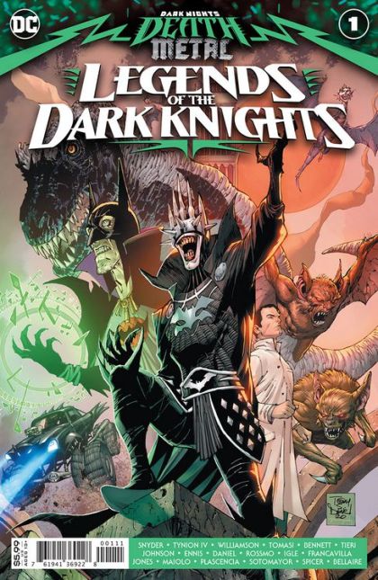 Dark Nights: Death Metal - Legends of the Dark Knights I Am Here / King of Pain / Batmanasaurus Rex / This Man, This City / Road Warrior / I Shall Become |  Issue#1A | Year:2020 | Series:  | Pub: DC Comics | Tony S. Daniel Regular