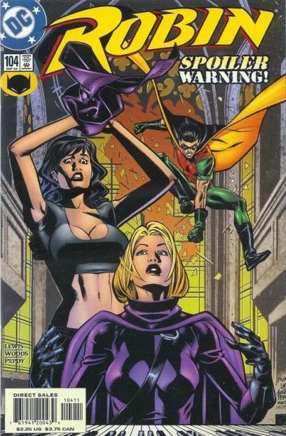 Robin, Vol. 2 Kerosene |  Issue#104A | Year:2002 | Series: Robin | Pub: DC Comics | Direct Edition