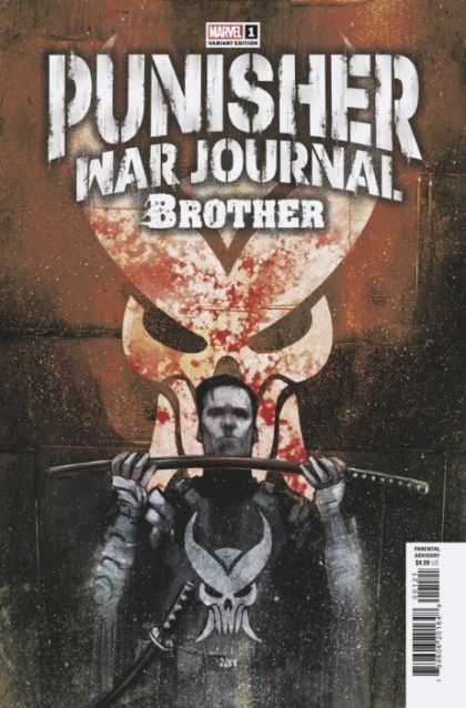 Punisher War Journal: Brother Brother |  Issue#1B | Year:2022 | Series:  | Pub: Marvel Comics | Martin Simmonds Variant