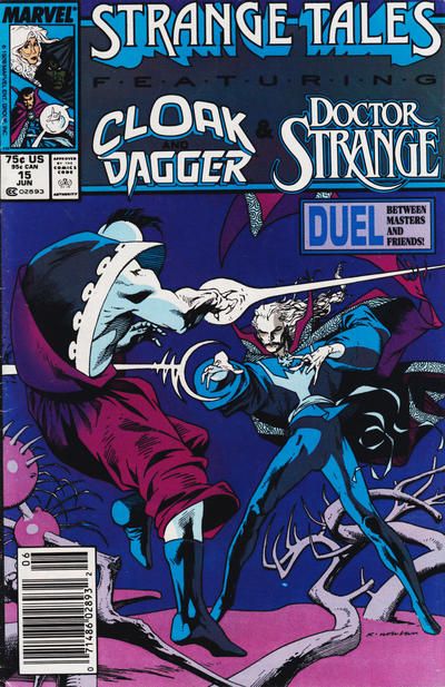 Strange Tales, Vol. 2 Gathering Dusk; On Having No Head |  Issue#15C | Year:1988 | Series: Strange Tales | Pub: Marvel Comics | Mark Jewelers Variant