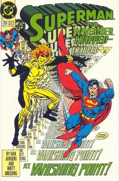 Superman, Vol. 2 Time Ryders |  Issue#73A | Year:1992 | Series: Superman | Pub: DC Comics | Direct Edition