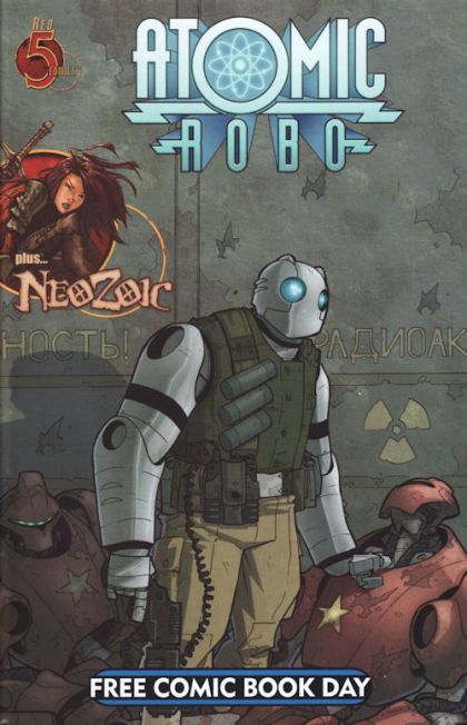 Free Comic Book Day 2008 (Atomic Robo / Neozoic)  |  Issue#1A | Year:2008 | Series:  | Pub: Red 5 | Free Comic Book Day 2008 Edition