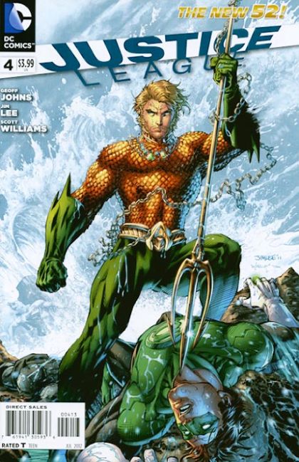 Justice League, Vol. 1 Justice League, Part Four |  Issue#4F | Year:2011 | Series: Justice League | Pub: DC Comics | 3rd Printing