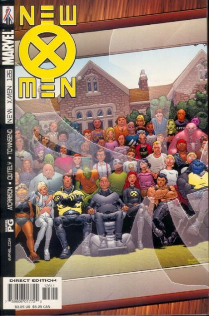 X-Men, Vol. 1 All Hell |  Issue#126A | Year:2002 | Series: X-Men | Pub: Marvel Comics | Frank Quitely Regular