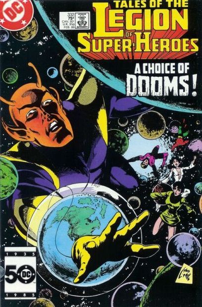 Tales of the Legion of Super-Heroes A Choice Of Dooms |  Issue#332A | Year:1986 | Series: Legion of Super-Heroes | Pub: DC Comics | Direct Edition