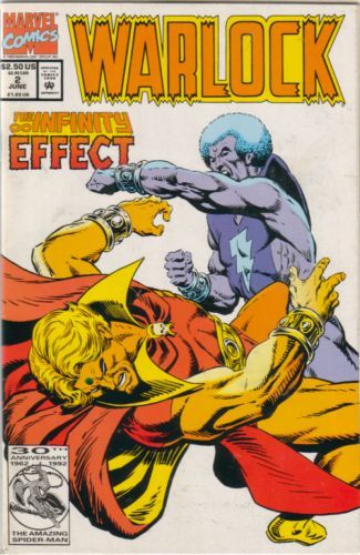 Warlock, Vol. 2 The Trial of Adam Warlock ["The Judgement!" part 2]; 1000 Clowns!; The Infinity Effect |  Issue#2 | Year:1992 | Series: Warlock | Pub: Marvel Comics |