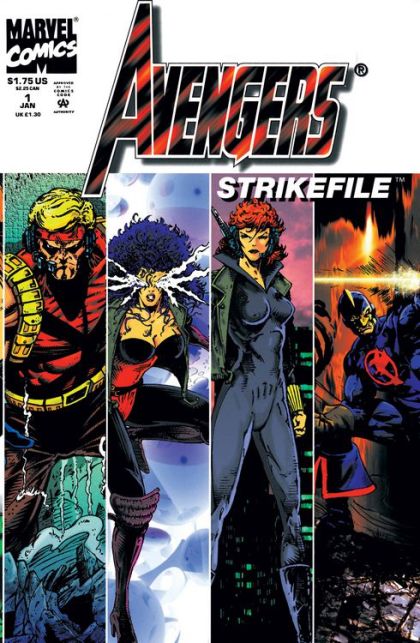 The Avengers Strikefile Galactic Mourning |  Issue#1A | Year:1993 | Series:  | Pub: Marvel Comics | Direct Edition