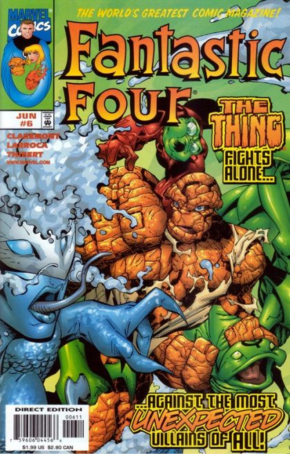 Fantastic Four, Vol. 3 April Is The Cruelest Month |  Issue#6A | Year:1998 | Series: Fantastic Four | Pub: Marvel Comics | Direct Edition