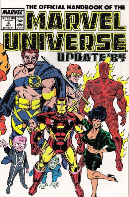 The Official Handbook of the Marvel Universe: Update '89 Human Torch to Mannikin |  Issue