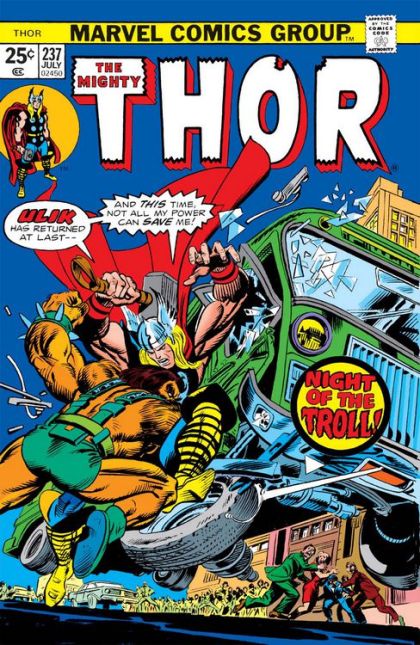 Thor, Vol. 1 Ulik Unchained |  Issue#237A | Year:1975 | Series: Thor | Pub: Marvel Comics | Regular Edition