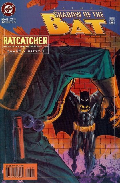 Batman: Shadow of the Bat The Secret of the Universe - Ratcatcher, Part One: Ratcatcher |  Issue#43A | Year:1995 | Series: Batman | Pub: DC Comics | Direct Edition