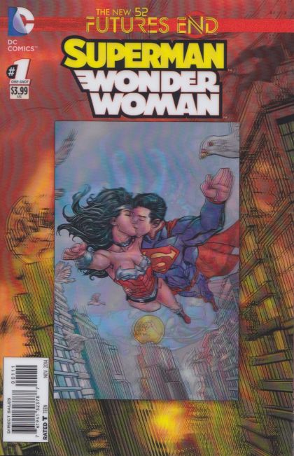 Superman / Wonder Woman: Futures End War & Peace |  Issue#1A | Year:2014 | Series:  | Pub: DC Comics | Lenticular Cover - Tom Raney