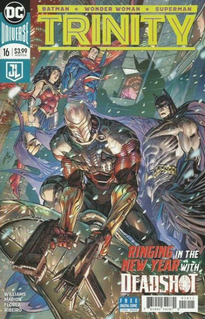 Trinity, Vol. 2 Old Acquaintance |  Issue#16A | Year:2017 | Series:  | Pub: DC Comics | Regular Guillem March Cover