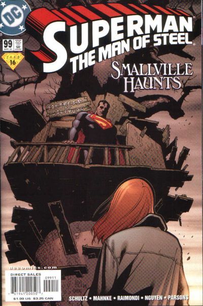 Superman: The Man of Steel All That Dwell in Dark Waters / In the Belly of the Beast |  Issue#99A | Year:2000 | Series: Superman | Pub: DC Comics | Direct Edition