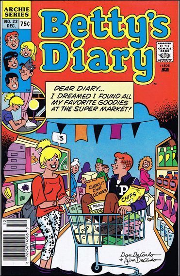 Betty's Diary  |  Issue#22B | Year:1988 | Series: Archie | Pub: Archie Comic Publications | Newsstand Edition