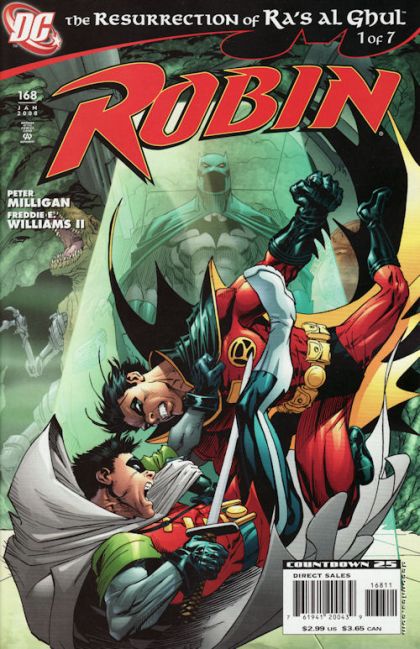 Robin, Vol. 2 The Resurrection of Ra's al Ghul - Part 1: A Boy For The Demon |  Issue#168A | Year:2007 | Series: Robin | Pub: DC Comics | Direct Edition