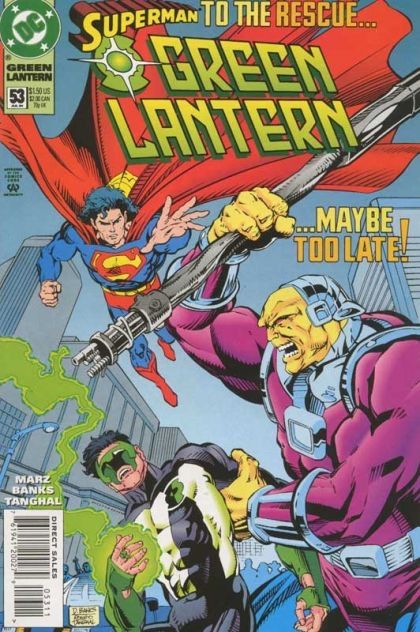 Green Lantern, Vol. 3 Rematch! |  Issue#53A | Year:1994 | Series: Green Lantern | Pub: DC Comics | Direct Edition