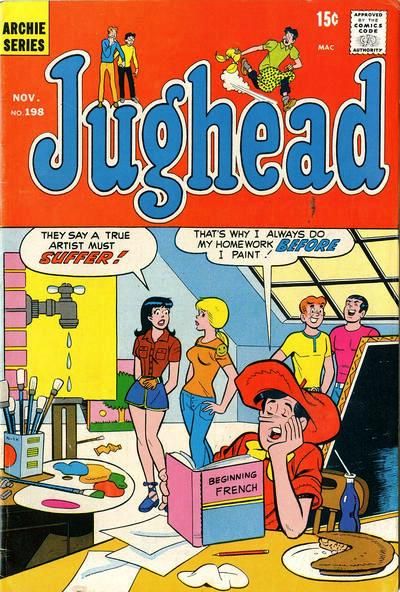 Jughead, Vol. 1  |  Issue#198 | Year:1971 | Series:  | Pub: Archie Comic Publications |