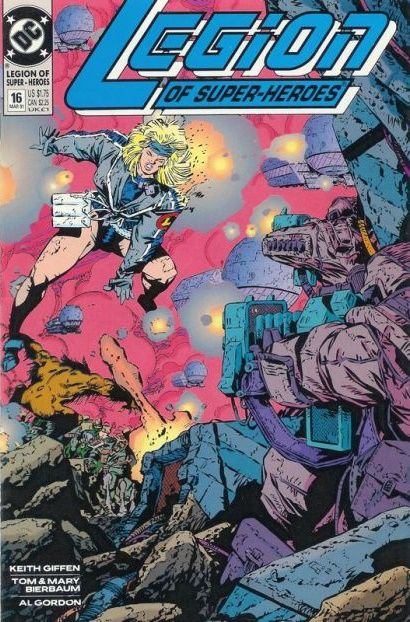 Legion of Super-Heroes, Vol. 4 War, Pt 2 |  Issue#16 | Year:1991 | Series: Legion of Super-Heroes | Pub: DC Comics |