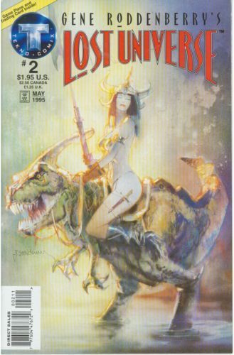 Lost Universe A Riddle Wrapped In An Enigma |  Issue#2 | Year:1995 | Series: Gene Roddenberry's Lost Universe | Pub: Tekno Comix |