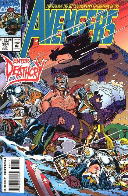 The Avengers, Vol. 1 Call Her-- Deathcry! |  Issue#364A | Year:1993 | Series: Avengers | Pub: Marvel Comics | Direct Edition