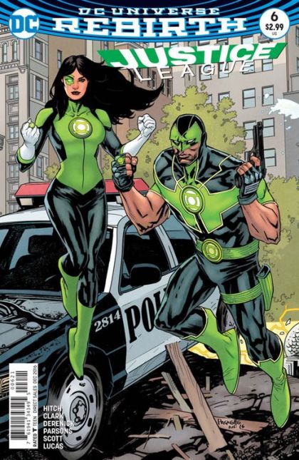 Justice League, Vol. 2 State of Fear, Part One |  Issue#6B | Year:2016 | Series: Justice League | Pub: DC Comics | Yanick Paquette Variant Cover