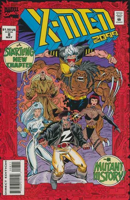 X-Men 2099 Ghost Winds |  Issue#8A | Year:1994 | Series: X-Men | Pub: Marvel Comics | Direct Edition