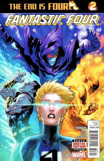 Fantastic Four, Vol. 5 Back in Blue, Part 3 |  Issue#643A | Year:2015 | Series: Fantastic Four | Pub: Marvel Comics | Regular Leonard Kirk Cover