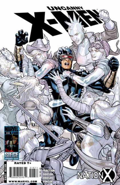 Uncanny X-Men, Vol. 1 Nation X  |  Issue#518A | Year:2009 | Series: X-Men | Pub: Marvel Comics | Terry Dodson Regular