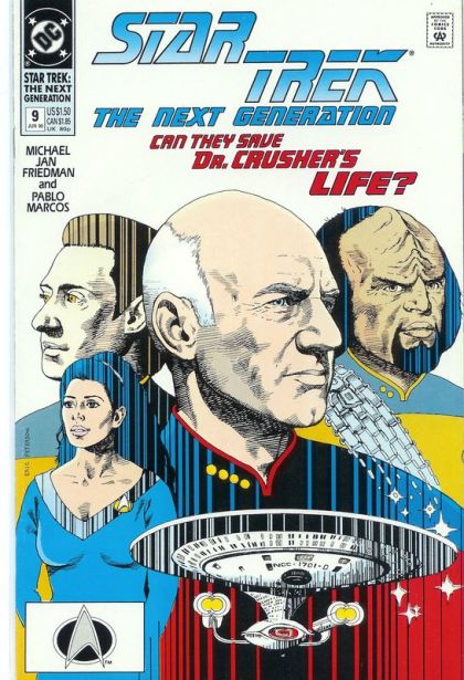 Star Trek: The Next Generation, Vol. 2 The Pay Off |  Issue#9A | Year:1990 | Series: Star Trek | Pub: DC Comics | Direct Edition