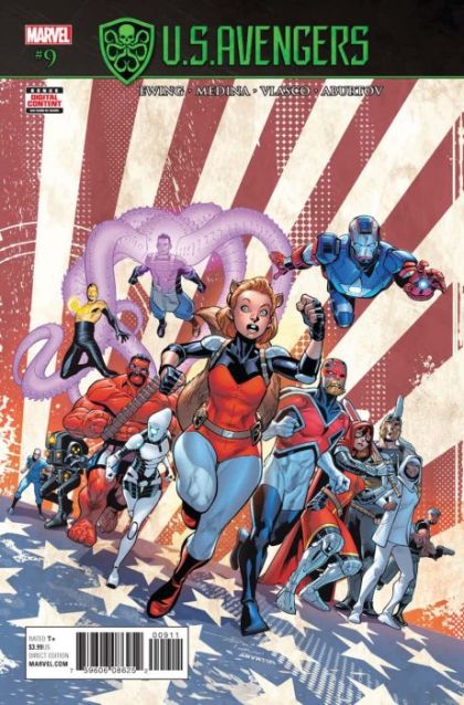 U.S.Avengers Let's Pretend We Won A War |  Issue#9 | Year:2017 | Series:  | Pub: Marvel Comics |