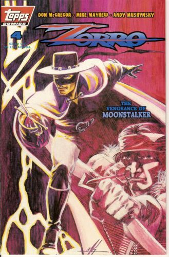 Zorro (Topps Comics) The Man Who Wasn't Felix Quintero |  Issue#4 | Year:1994 | Series: Zorro | Pub: Topps Comics |