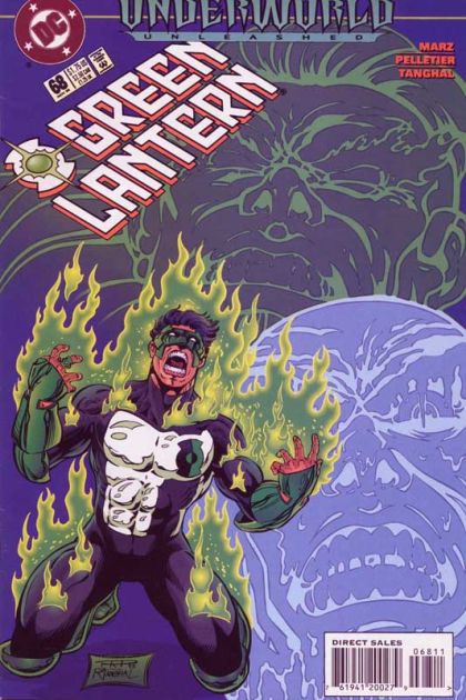 Green Lantern, Vol. 3 Underworld Unleashed - Hellfire and Ice |  Issue#68A | Year:1995 | Series: Green Lantern | Pub: DC Comics | Direct Edition